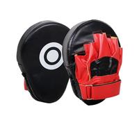 Krujecnt Manoplas de boxeo de piel sintética - 2 piezas de objetivos de mano y patada para entrenamiento en casa | Guantes de boxeo impermeables para niños artes marciales (1 par)