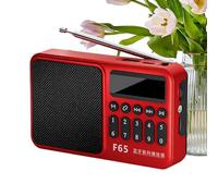 Krujecnt Radio Am FM Portátil, Radio Transistor USB Portátil, Electrónica de Consumo para Casa, Jardín, Acampada, Viajes, Coche, Garaje, Piscina y Personas Mayores