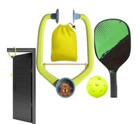 Krujecnt Reboteador de | Entrenador para Práctica Individual - Set Portátil con Paletas Equipo de Práctica Ajustable Material Resistente Juguetes Deportivos para Interior y