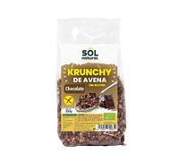 Krunchy avena sin gluten chocolate bio 360g Sol Natural