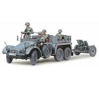 Krupp Protze 1 Ton 6x4 Kfz.69 Remolque Camión Con 3.7 CM Pak 1 :3 5 Plástico Kit