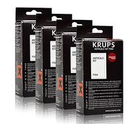 Krups Anti-cal Kit F054, Agente desincrustante Máquinas de café, Accesorios, 4 Piezas