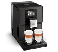 Krups Cafetera automática EA872B Intuition Preference | con pantalla táctil a color similar a un smartphone de 3,5" | Indicadores luminosos de colores intuitivos | 11 bebidas personalizables | Negro