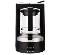 Krups Cafetera con filtro T8 KM468910 | 850 vatios | Apagado automático | 8-12 tazas | Interruptor de encendido/apagado iluminado | negro