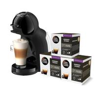 KRUPS Dolce Gusto Mini Me, Cafetera Cápsulas + Café, Negra | 15 Bares, Compacta, Parada automática, Gran variedad de bebidas frías y calientes, Función Play & Select, KP1438CAS