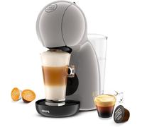 KRUPS Dolce Gusto Piccolo XS, Cafetera Cápsulas, Taupe | 15 Bares, Capacidad 0,8L, Potencia 1500W, Multibebidas frías y calientes, Manual, Compacta, KP1A3A