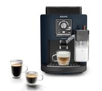 Krups EA5094 Harmony Milk Cafetera totalmente automática, Milk Maestro de leche con jarra de leche, 5 bebidas, fácil limpieza, azul