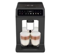 Krups EA895N10 Cafetera automática Evidence One, One Touch Cappuccino, Función de doble taza, 12 especialidades de bebidas, Pantalla a color, Depósito de agua de 2,3 litros, 1450 W