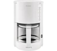 Krups F30901 Independiente - Cafetera (Independiente, Cafetera de filtro, 1050 W, Blanco)