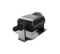 Krups FDD95D10 Gofrera, 1200 W, Acero Inoxidable, Negro/Plateado