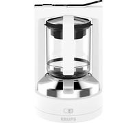 Krups KM4682 Independiente Cafetera de filtro 1L 12tazas Color blanco cafetera eléctrica, KM 4682 - T 8.2