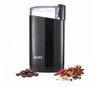 KRUPS Molinillo de Café Eléctrico, Potencia de 200W, Capacidad de 75g | Cuchillas de Acero Inoxidable, Molido Rápido y Uniforme en un solo click, Fácil de Usar y Verter, Seguro y Versátil, F20342