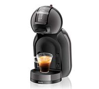 Krups Nescafé Dolce Gusto Mini Me S KP1208 Cafetera de cápsulas con 15 bares de presión, capacidad 0.8 L, bebidas frías o calientes, modo Eco, Play&Select, Thermoblock, 35 tipos café, Negra