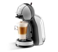 Krups Nescafé Dolce Gusto MiniMe, Cafetera automática de cápsulas, 15 bares de presión, Capacidad de 0,8 L, Compacta, Detención automática, Negra, KP123BAS
