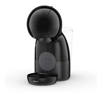 Krups Nescafé Dolce Gusto Piccolo XS - Cafetera cápsulas, 15 bares de presión, 1500 W potencia, depósito de 0.8 L, monodosis multibebidas frías y calientes, manual, compacta, negro y gris