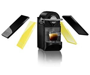Krups Nespresso - Cafetera de cápsulas, automática, 1260 W, 0.8 L, negro/amarillo