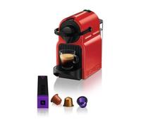 KRUPS Nespresso Inissia YY1531FD Rojo Máquina De Café Cápsulas 19 BAR - NUEVO