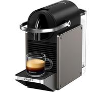 Krups Nespresso Pixie Redesign - Cafetera de cápsulas, café espresso y lungo, estilo industrial, consumo energético reducido, apagado automático, bandeja ajustable, cápsulas reciclables, XN306T