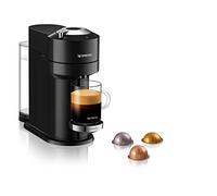 Krups Nespresso VERTUO Next XN9108 Cafetera de cápsulas, máquina de café expreso de Krups, café diferentes tamaños, 5 tamaños tazas, tecnología Centrifusion, calentamiento 30s, Wifi y Bluetooth, Negra