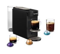 KRUPS Nespresso Vertuo Up, Cafetera de cápsulas, 7 tamaños de taza, Nespresso Smart, Depósito de 1,4 L, Lista en 3 segundos y Apagado automático, Negro, XN9408F0