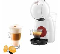 KRUPS Piccolo XS - Cafetera (blanca/rojo, KRU1695174256839)