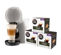 Krups Piccolo XS, Máquina de cápsulas multibebida,ultracompacta, espresso de alta presión, compatible con cápsulas NESCAFÉ® Dolce Gusto®, Taupe