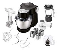 Krups Robot de cocina Master Perfect Plus KA3198; 1000 W; 7 velocidades+función de pulso; cuenco de acero inoxidable de 4 litros; 5 accesorios: juego de hornear, batidora, molinillo de carne,