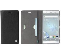 Krusell Funda Tipo Folio Cartera Inteligente para Sony Xperia XZ2 Premium Negro