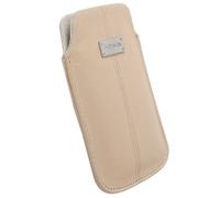 Krusell Luna Funda Para Móvil L Arena Nubuck Case De Cuero Bolsa Etui Flap