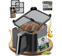 KRUSTENWERK Ninja AF400EU - Juego de 2 protectores antisalpicaduras para freidora de aire caliente Ninja Foodi Max Dual Zone | Accesorios para freidora de aire caliente Ninja Foodi Max Dual Zone |