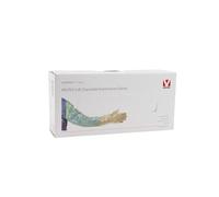 Krutex longitud del brazo guantes de examen verde suave 100