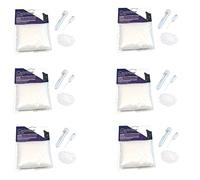 Kruuse Catrine Pearl Sistema de Recogida de orina | Paquete de 6 | 6 x 200 g | Sistema de Recogida de orina para Gatos | Contiene gránulos no absorbentes, una pipeta y un Tubo de Recogida