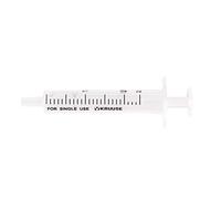 Kruuse Jeringa Desechable 2 Componentes 100 Unidades 2 ml C/N