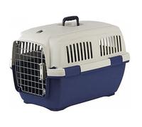 Kruuse Pet Jaula Transporte Cayman 3, Azul/Beig 64X43X43 Iata