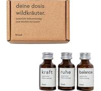kruut Kraft, Ruhe & Balance - Set de Degustación Oxymel - 45 ml kruut