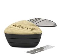 KRUVE KVS2001B Tamiz con 5 tamices-Negro-KVS2001B, Acero Inoxidable, Negro
