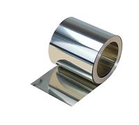 KRXSOBNV, 1 Uds. Placa Fina de lámina Acero Inoxidable 304, Ancho 100mm Espesor 0,01/0,02/0,03/0,04/0,05/0,1/0,15/0,2/0,3/0,4/0,5/1mm,Rollos de lámina metálica(1.0x100x1000mm)