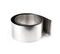 KRXSOBNV, 1 Uds. Placa Fina de Tira lámina Acero Inoxidable 304 100x1000mm, Espesor 0,05/0,06/0,07/0,08/0,09/0,1/0,15/0,2/0,25/0,3 niquelada,Rollos de lámina metálica(0.1x100x1000mm)