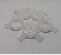 KRXSOBNV, 5 en 1 piezas de máquina for hacer helados de diferentes formas, kit de boquilla de 29 mm,Moldes para helados