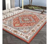 KRXSOBNV, Alfombra de cocina for comedor, alfombra dormitorio, tacto suave, alfombras lavables diseño Vintage retales coloridos for decoración del hogar y sala estar ，Alfombras(Pattern 07,160*230cm)