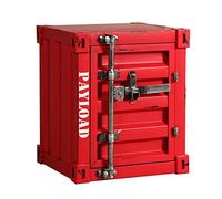 KRXSOBNV, Armario contenedor de Estilo Industrial, sofá, Mesa Auxiliar de Metal, mesita de Noche for Dormitorio, Organizador, Muebles de decoración,Armarios de almacenaje Vintage(9,Medium Blue)