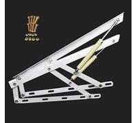 KRXSOBNV, Bisagras de Resorte Plegables for elevación, Accesorios de Tatami, Marco de elevación Superior Plegable for Muebles, 2 uds.,Sopor,Elevador de Cama neumático(620MM)