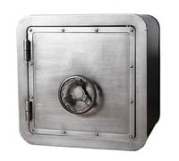 KRXSOBNV, Caja De Almacenamiento Creativa Mesa Auxiliar De Sala De Estar Escritorio De Teléfono De Acero Retro Mesa De Centro Pequeña Muebles De Decoración 50 * 40 * 50 CM, Estilo Ordinario,Armarios