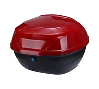 KRXSOBNV. Caja superior for maletero de motocicleta, caja trasera Touring en blanco y negro, for scooter, viajes y desplazamientos, organizador de almacenamiento for motocicleta .Portaequipajes(Wine R