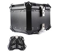 KRXSOBNV. Caja superior for motocicleta 28-100L, caja trasera for motocicleta, carcasa superior de aluminio for motocicleta, ciclomotor, carcasa trasera con cerradura de seguridad .Portaequipajes(A 10