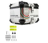 KRXSOBNV. Caja Superior for Motocicleta, 28L, 55L, 65L, 80L, 100L, for Almacenamiento de Bicicletas, Maletero con Montaje de Caja Trasera de Bloqueo .Portaequipajes(F 36L)