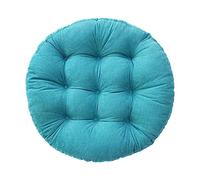 KRXSOBNV, Cojín de Patio, Almohada de Suelo de meditación, Lavable, Grande, Decorativa, Duradera, Almohada Redonda, Almohada de Suelo for Silla de Oficina, balcón,Cojín(Blue)