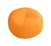 KRXSOBNV, Cojín de Suelo Cojines de Tatami Almohada de Suelo de futón Decorativa Redonda, Exterior, cojín de Patio for Interior, Exterior, Silla de Oficina en casa,Cojín(Orange)