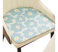 KRXSOBNV Cojines para sillas, Patrón Floral Creativo | Suave for Todas Las Estaciones con Reverso(G,49x49cm(19.2x19.2in))
