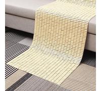 KRXSOBNV, Colchón de bambú plegable natural para cama, colchonetas para dormir en verano, transpirable y fresco, para sofá y cama, colchonetas para dormir en verano (200 x 200 cm)